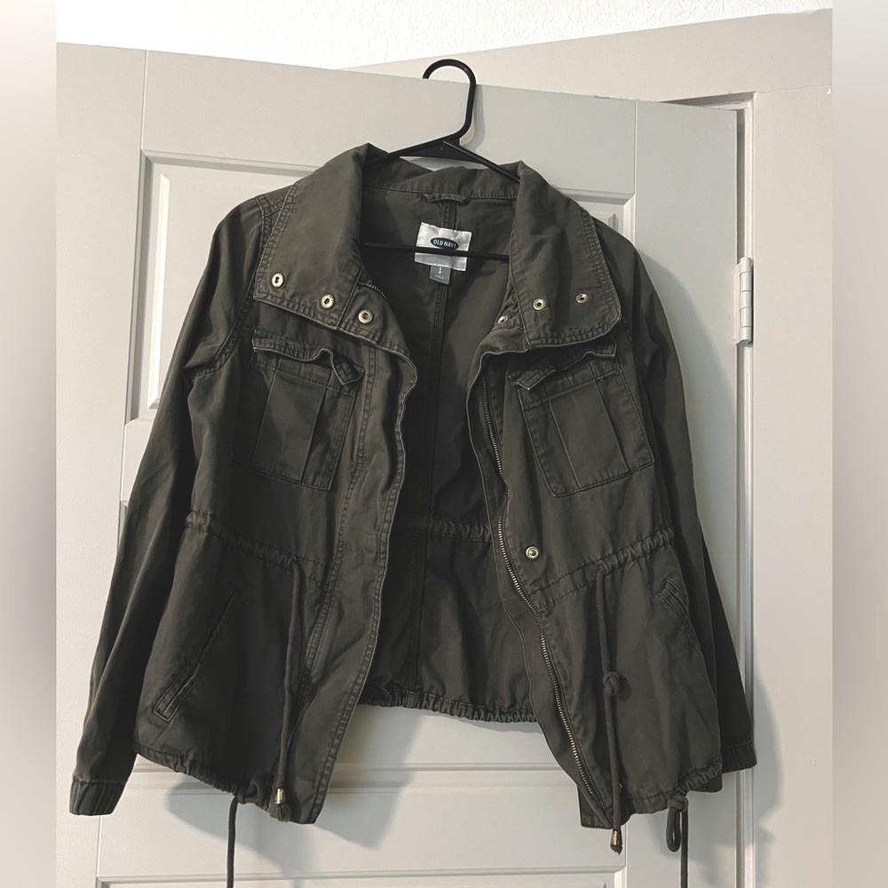 Old Navy Olive green jacket womens